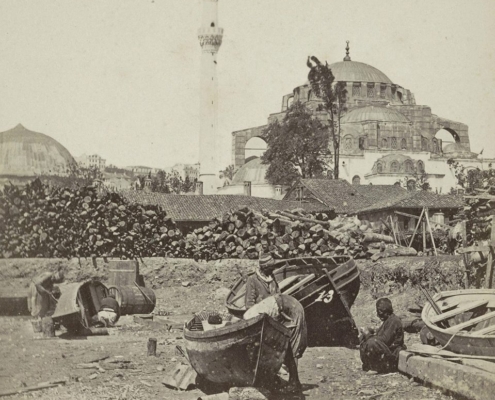 kılıç ali paşa camii 1860lar Sophus Williams & E. Linde & Co. 1860 - 1890